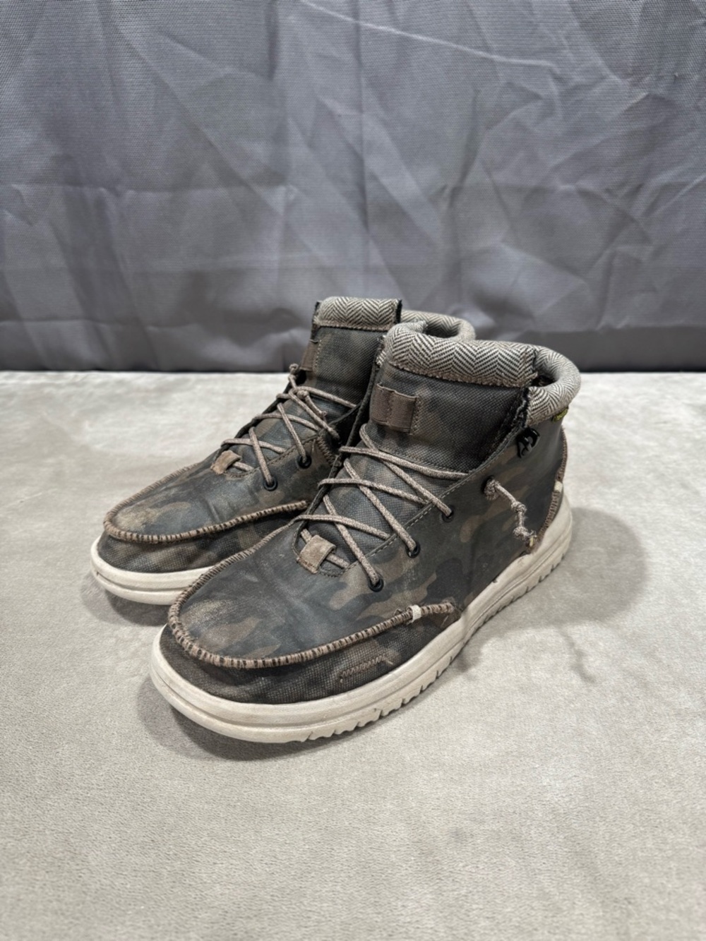 Hey Dude Men's Camouflage High-Top Boots